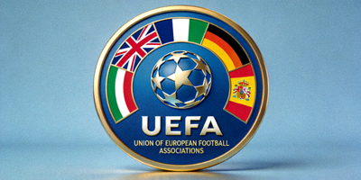 欧洲足球协会联盟UEFA标志 - 欧洲顶级足球赛事管理机构标识